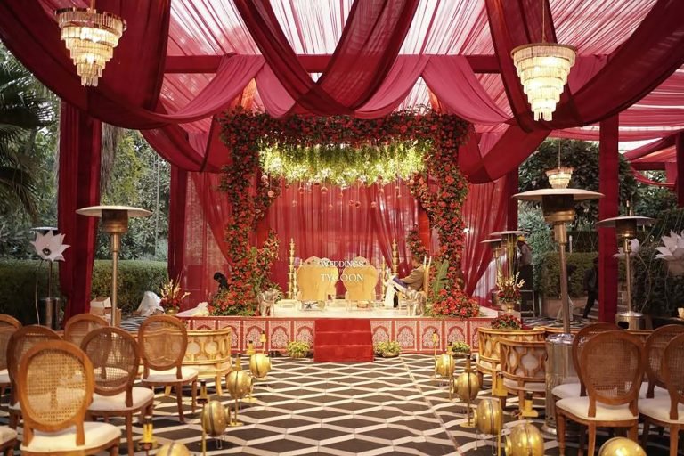 wedding color palette décor ideas India